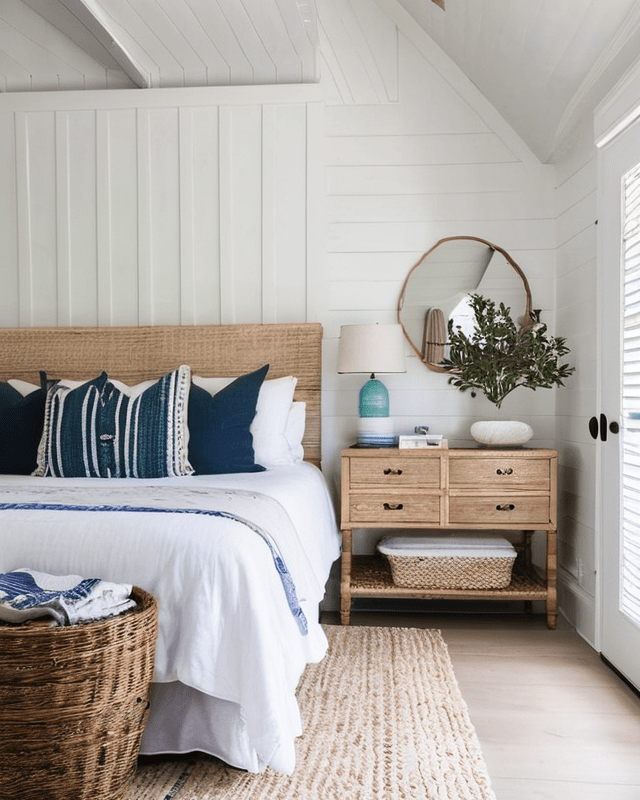 Creating a beachy bedroom retreat