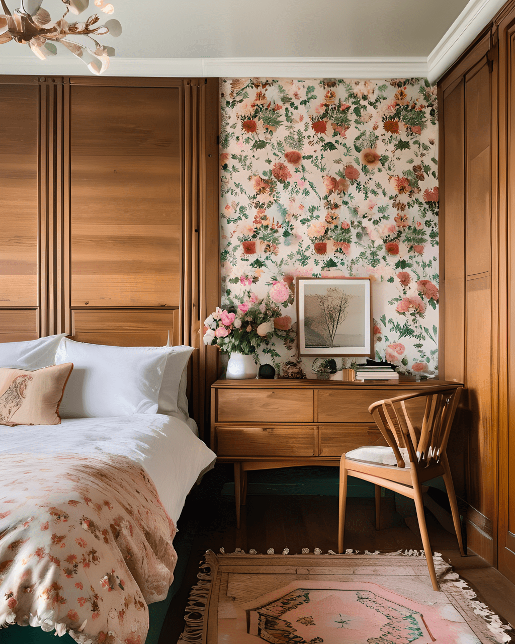 Escape to the country: Cottagecore bedroom design